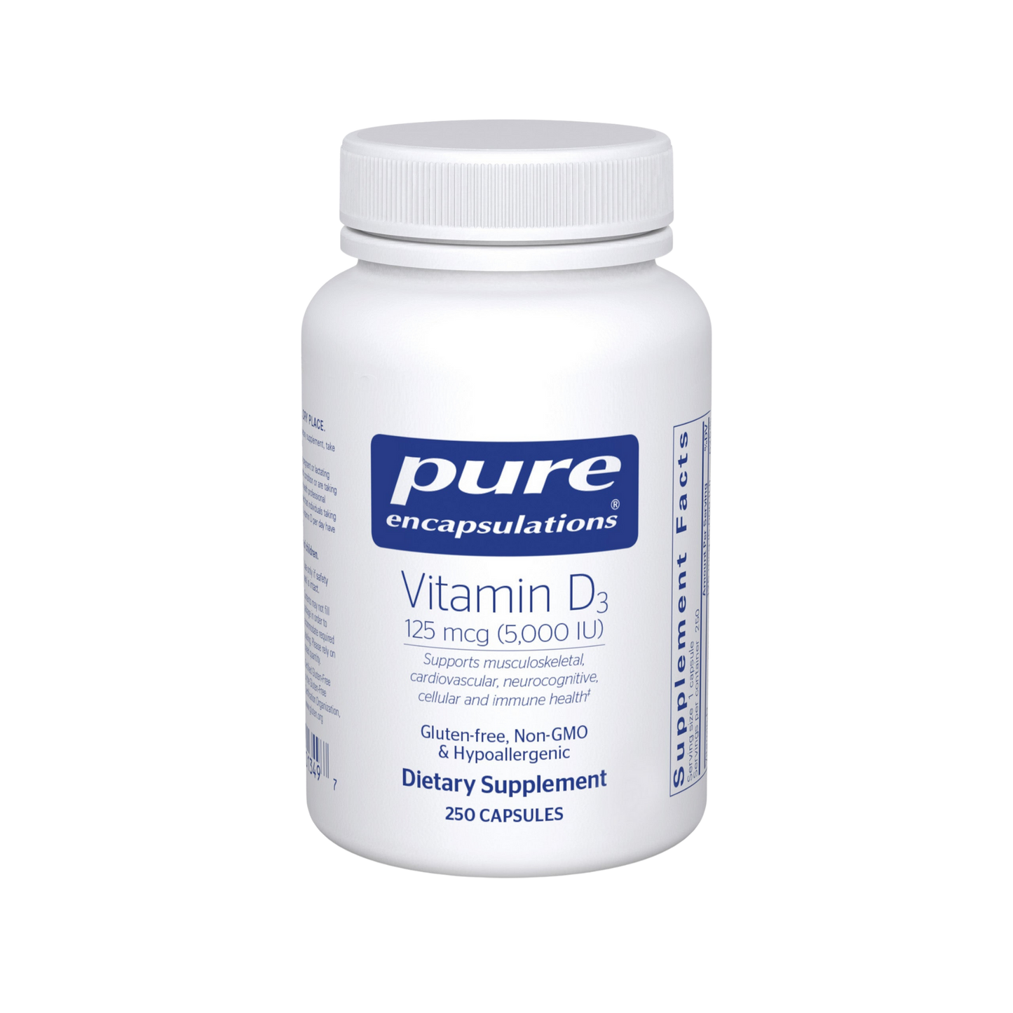 Vitamin D3 125 mcg (5,000 IU)