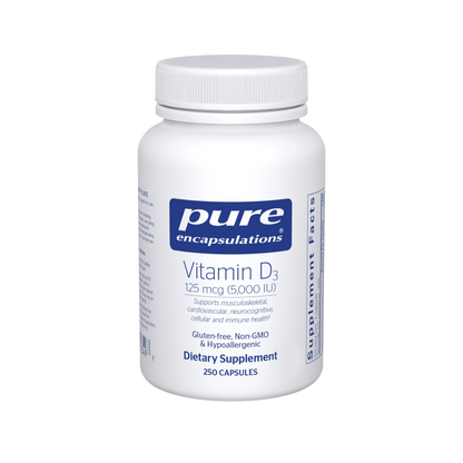 Vitamin D3 125 mcg (5,000 IU)